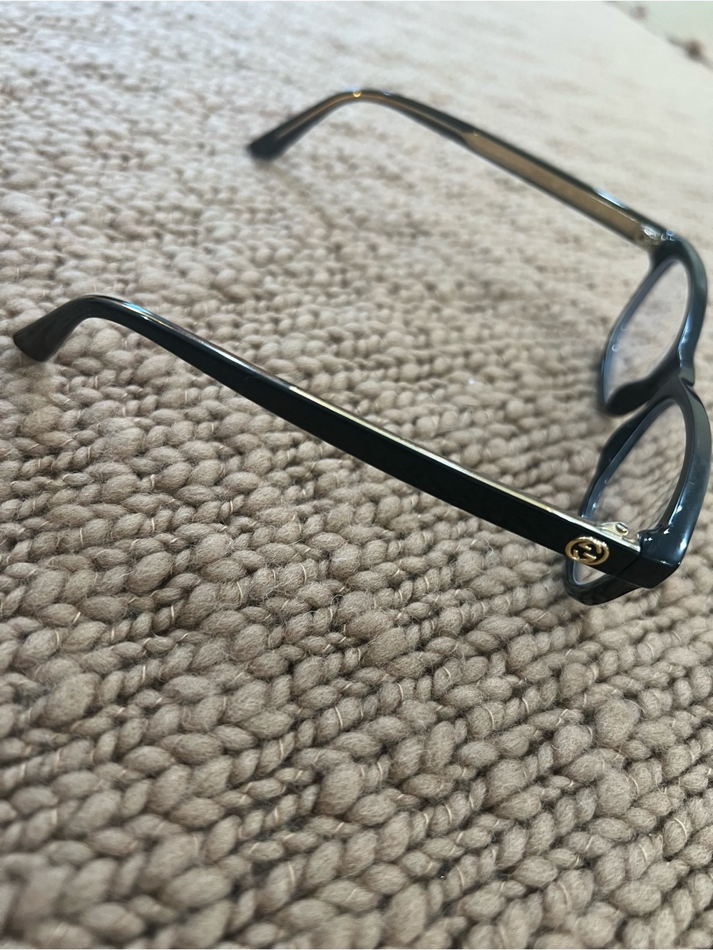 Authentic Gucci Black Eyeglass Frames